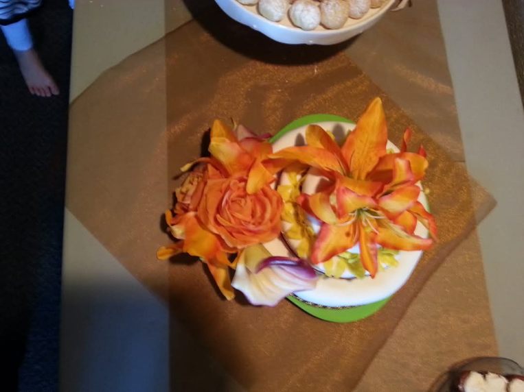 Gluten-free, dairy-free, and nut-free first birthday smash cake from Fates Cauldron Bakery