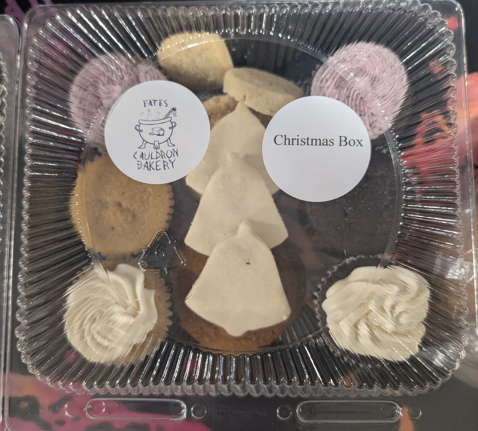 Christmas Variety Box, gluten-free, dairy-free, and nut-free, baked in Red Deer