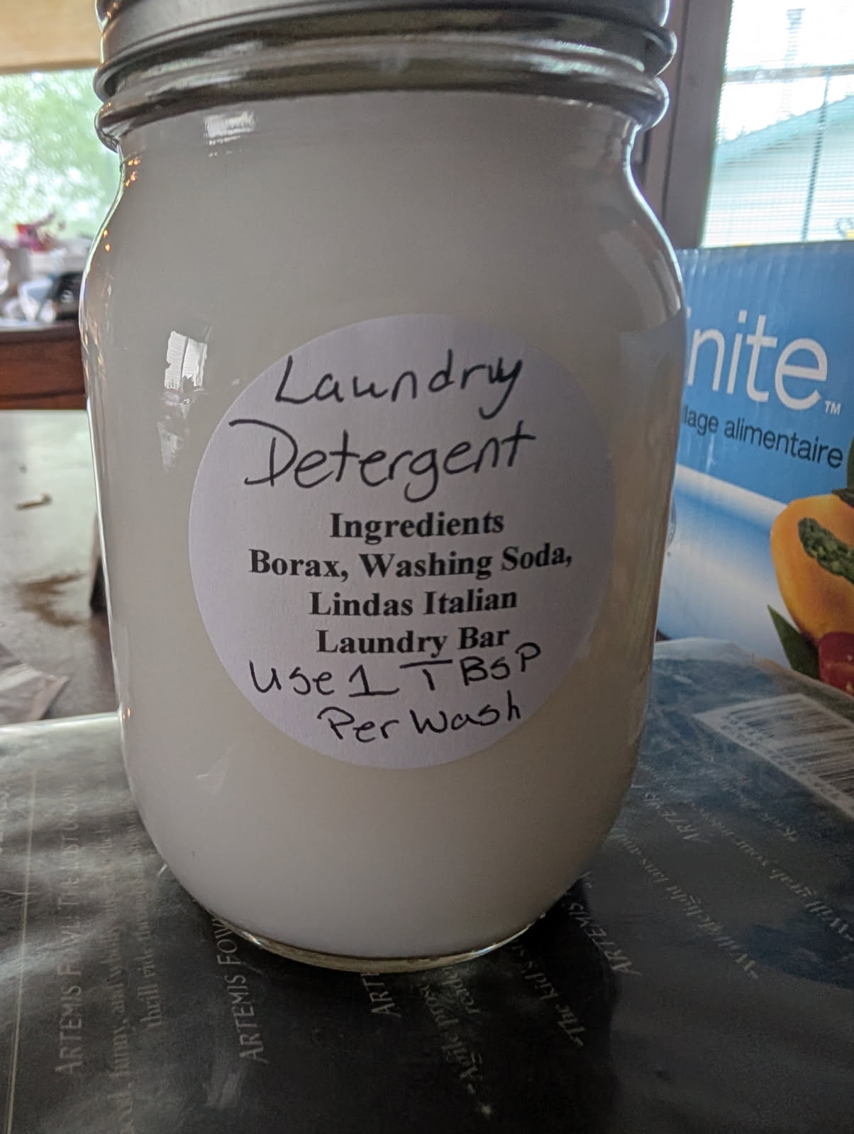 Laundry Detergent, gluten-free, dairy-free, and nut-free, baked in Red Deer