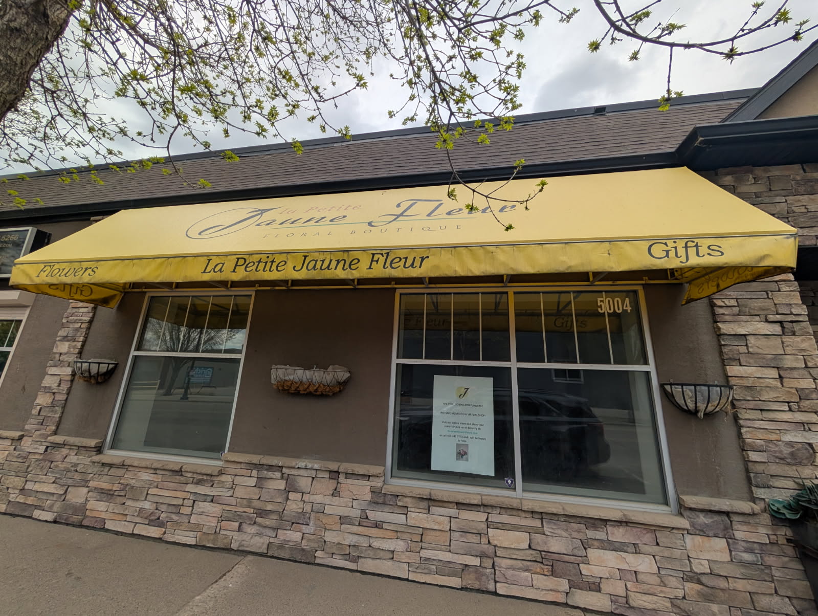 New Fates Cauldron Bakery storefront at 5004 - 48 St, Red Deer, Alberta